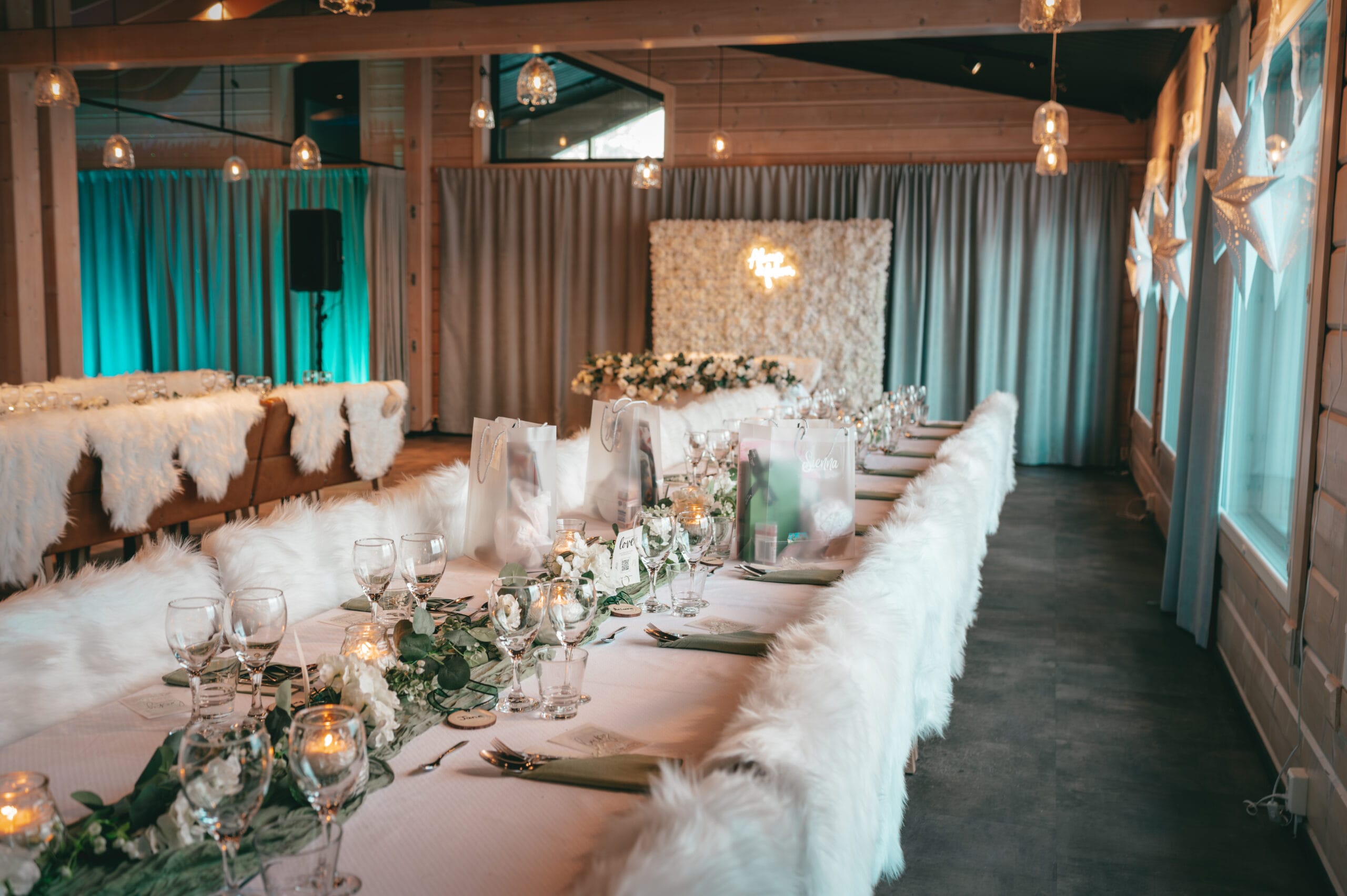 Wedding venue decor Rovaniemi Lapland Rovaniemi Weddings Arctic Snow Hotel