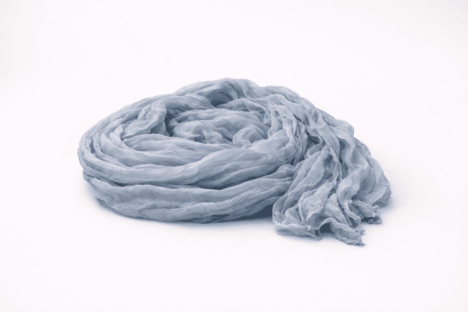 Gray Blue Table Runner