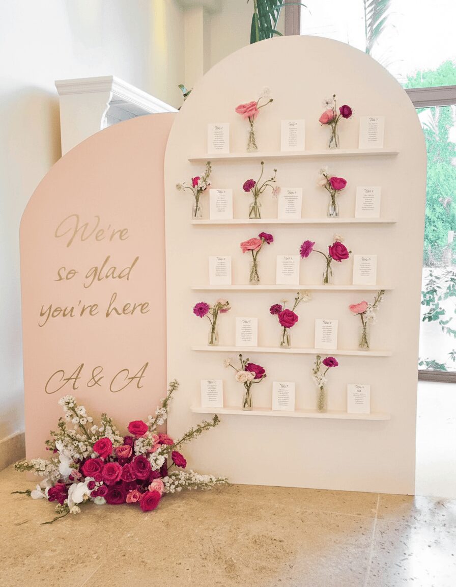 Wedding seating plan