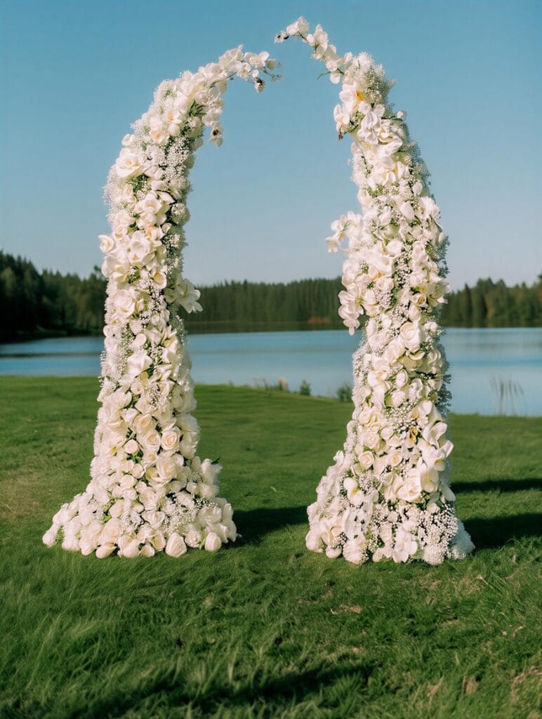 Rovaniemi weddings 2 osainen hääkaari